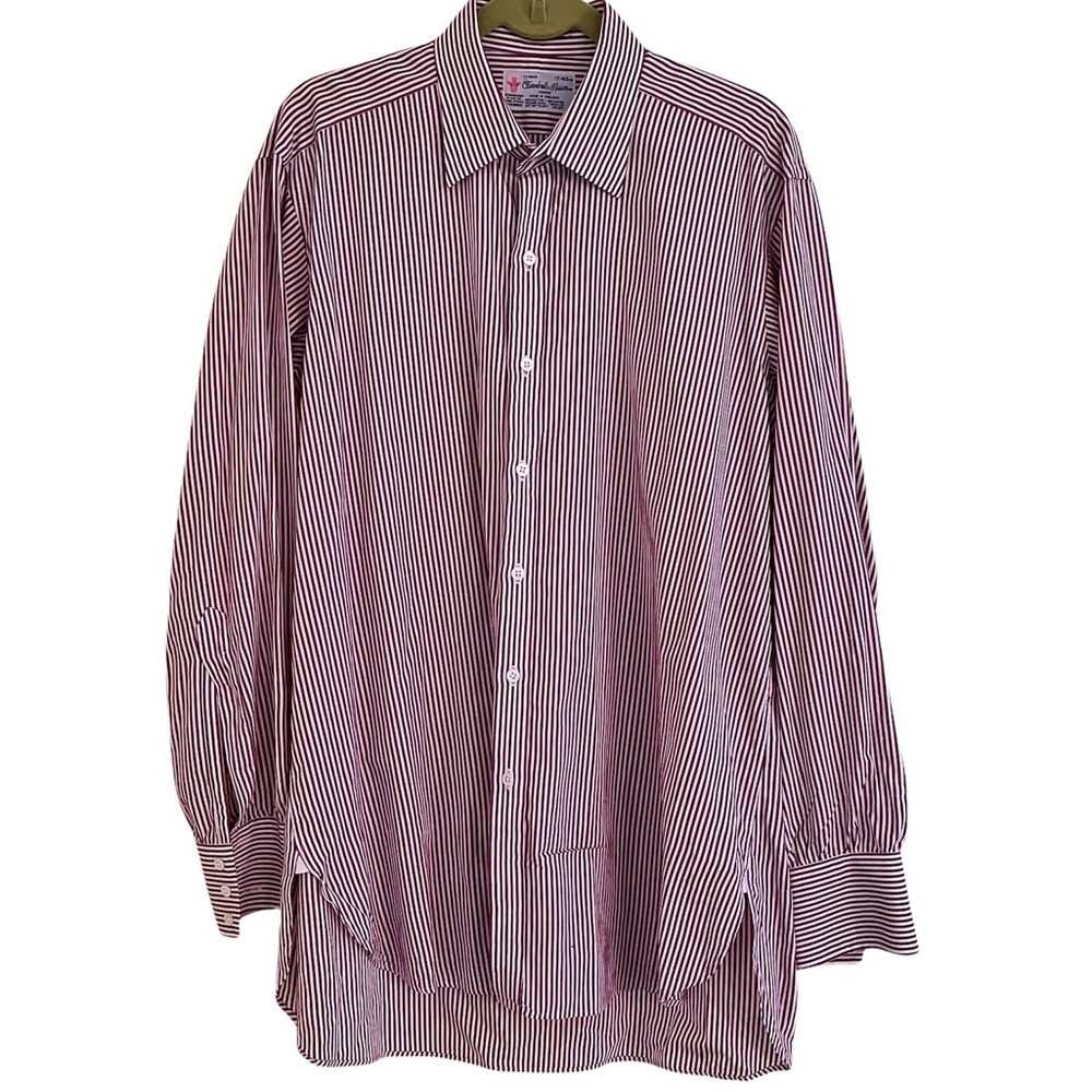 Turnbull & Asser Button Down Pinstripe Shirt